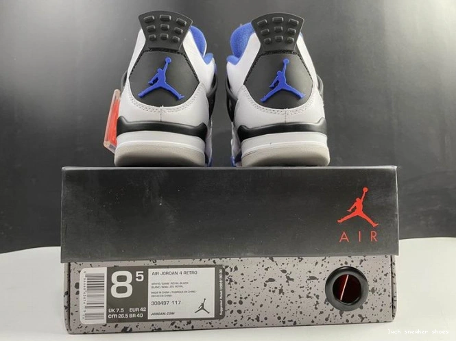 Rep LUCY 308497-117 Motorsports Jordan 4 (2017) Retro 0711